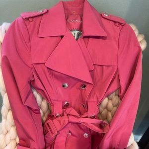 Calvin Klein Rain Trench Coat XS Like New